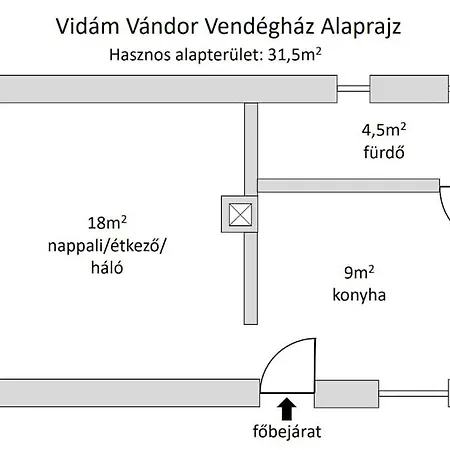 Casa vacanze A Vidám Vándor